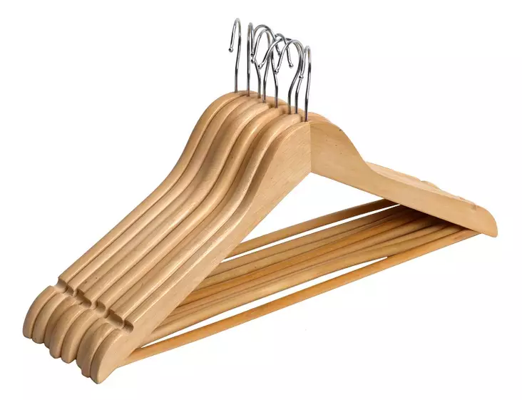 Galge 8 st lackade - Klädpåsar och galgar - 6416096181181 - 1