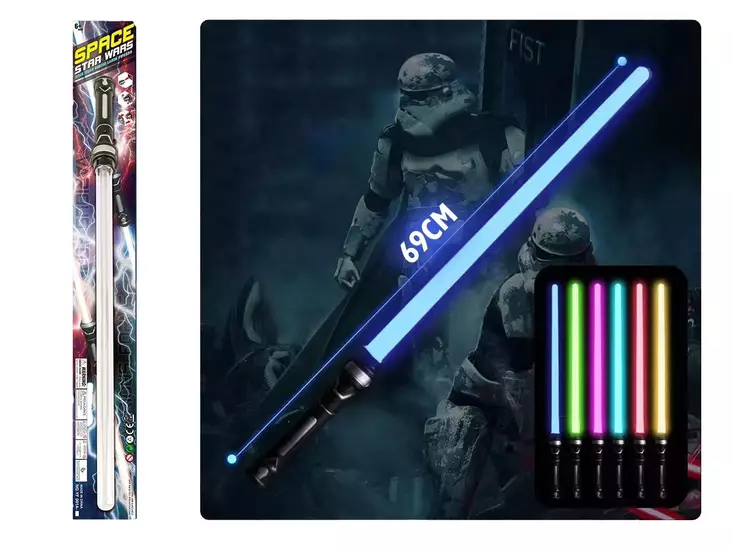 Valomiekka 69 cm - Leksaksvapen - 6438484012631 - 1