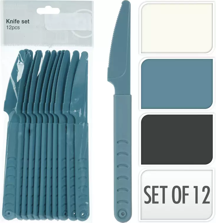 Veitsi kertak=C3=A4ytt=C3=B6 12kpl - Engångsartiklar - 8719987925931 - 1