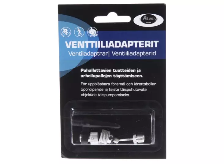 Venttiiliadapteri 4 kpl Atom Sports - Cykeltillbehör och reservdelar - 6410412325341 - 1