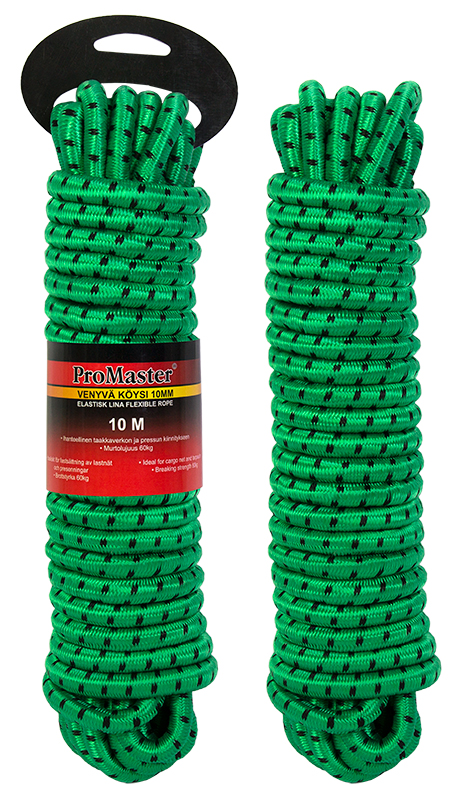 Elastiskt rep 10 mm x 10 m - Rep och snören - 6420286859521 - 1