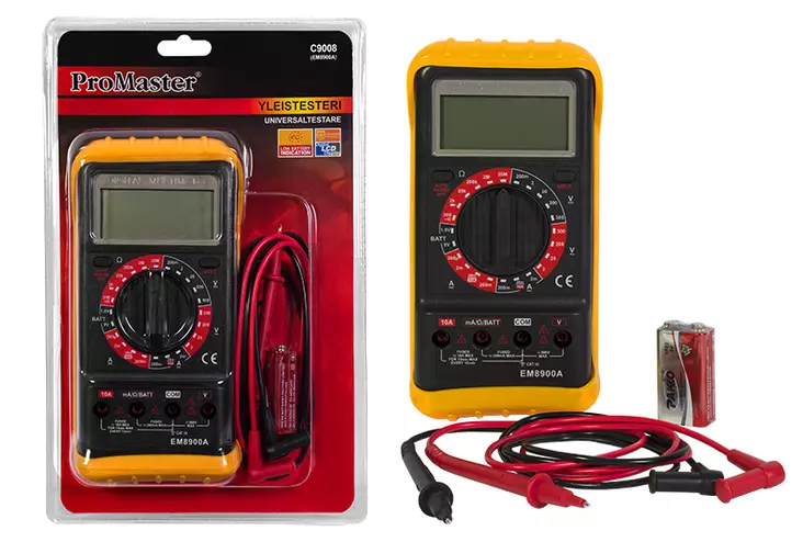 Multimeter ProMaster - Multimetrar och testare - 6420286890081 - 1