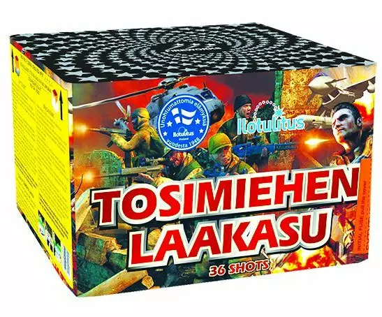 TOSIMIEHEN LAAKASU - Fyrverkerier - 6430037811401 - 1