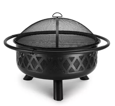 Hornet Premium Eldstad och Grill 91cm - Med Gnistgaller & Grillgaller - Trädgårdsgrillar och eldstäder - 6438168120591 - 1