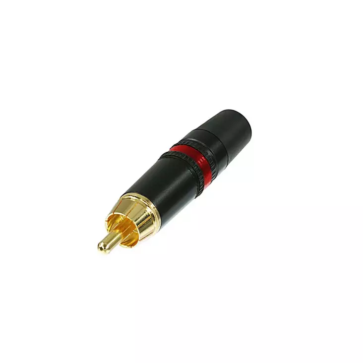 Kontakt RCA Male Metall Röd - Nedis produkter - 7613187010231 - 15