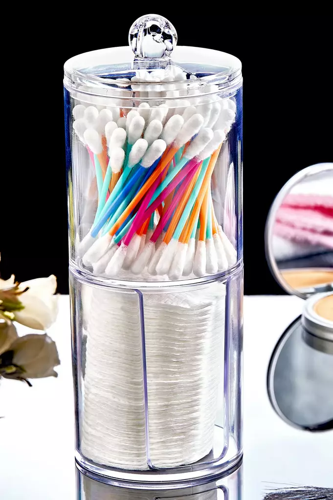 Skrivbordsorganisatör Aberto Design FT 014 Transparent Akryl 7x7x19 cm - Skrivbordstillbehör - 8682870625921 - 1