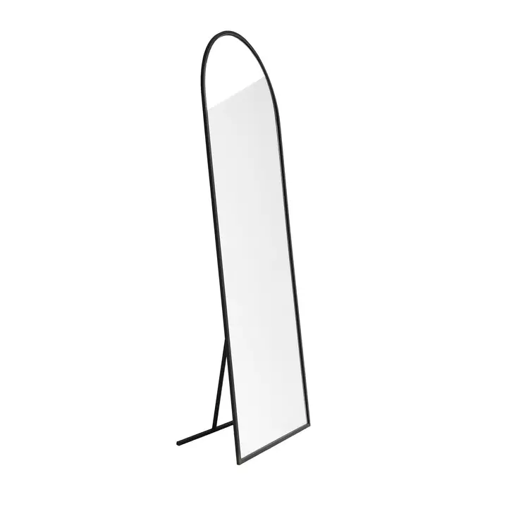 Chevalspegel Hanah Home Portal Matt Svart Metall 65x180x1,5 cm - Speglar - 8683342295611 - 1