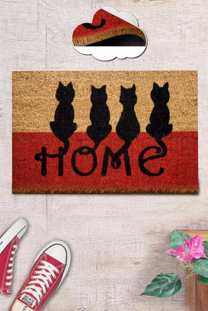 Dörrmatta Conceptum Coco Quattro Flerfärgad Coir 40x60 cm - Dörrmattor och skrapmattor - 8682870907881 - 1