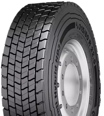 Continental Hybrid Hd3 315/60R22.5 Driv - Lastbilsdäck - TO-187481 - 1
