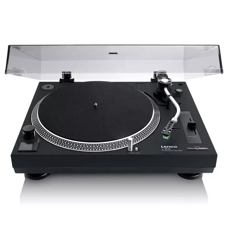 Direct drive Record Player with USB / PC Encoding CE-US Black - Skivspelare och nålar - 8711902087601 - 10