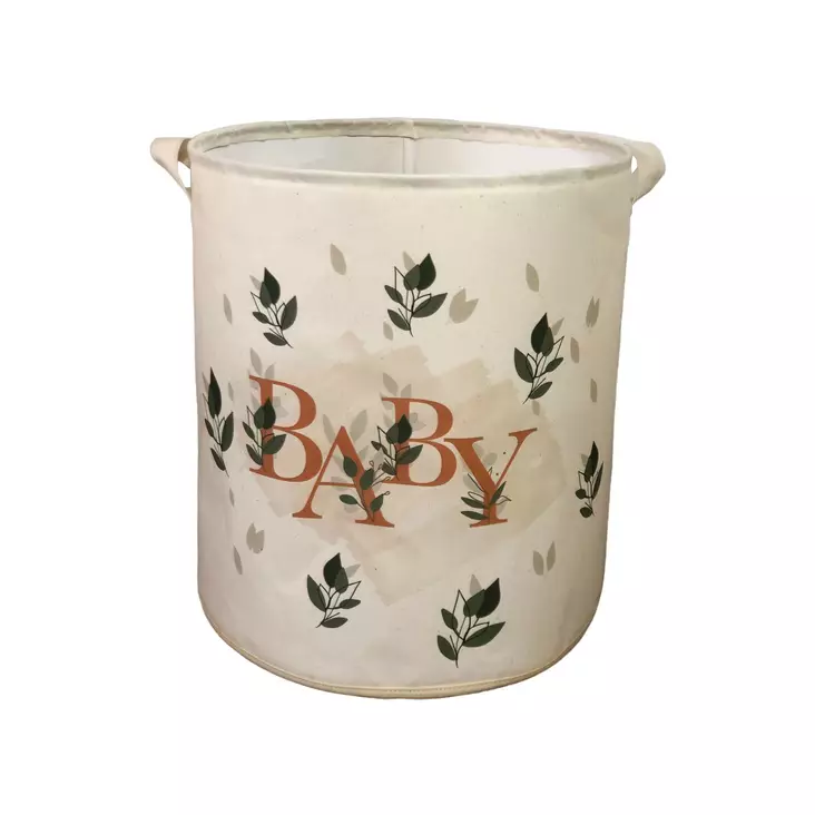 Filtkorg Aberto Design YLC476 Cream Polyester Bomull 37x40 cm - Förvaringslådor och korgar - 8684282555001 - 1