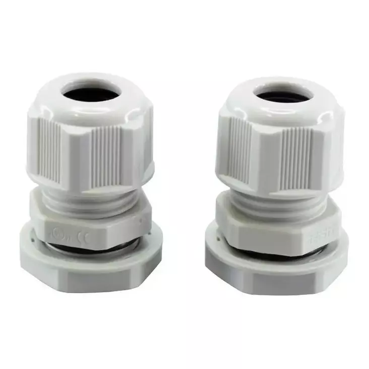 Holkkitiiviste M20 6-12 IP68 2 kpl - Harmaa, kaapelitiiviste, kaapelille 6-12 mm - Packningar och munstycken - 6438140912121 - 1