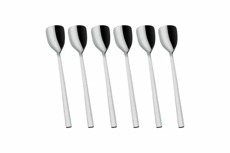 Dessertsked Set Hermia Krom Rostfritt Stål 6 Delar - Bestick och serveringsredskap - 8684283784141 - 1