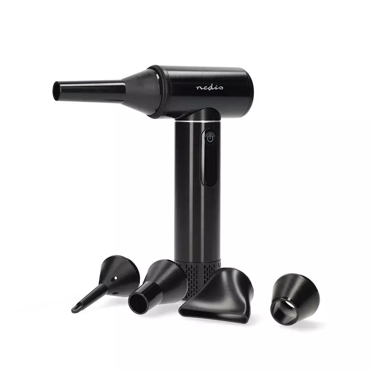 Sladdlös turboluftblås | 200 W | 130000 rpm | Bil / Datorer & tangentbord / Hem / Hobby & Leksaker / Utomhus | Blåsande kraft: 180 g | 3 hastighetsinställning - Handverktyg - 5412810475711 - 1