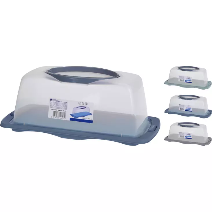 Tårtkupa rektangulär 40 cm - Serveringsfat - 8719987561771 - 1