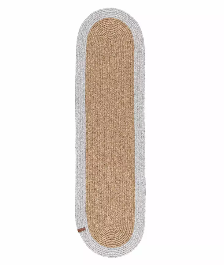 Bordslöpare Aberto Design Natural Grey Bomull 136x37 cm - Kökstextilier - 8683743770151 - 1