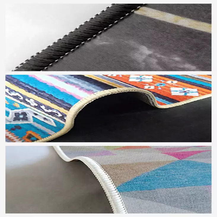 Gångmatta (80 x 150), flerfärgad, 80 x 150 cm, maskintvättbar, halkfri - Små mattor och gångmattor - 8681875953411 - 1