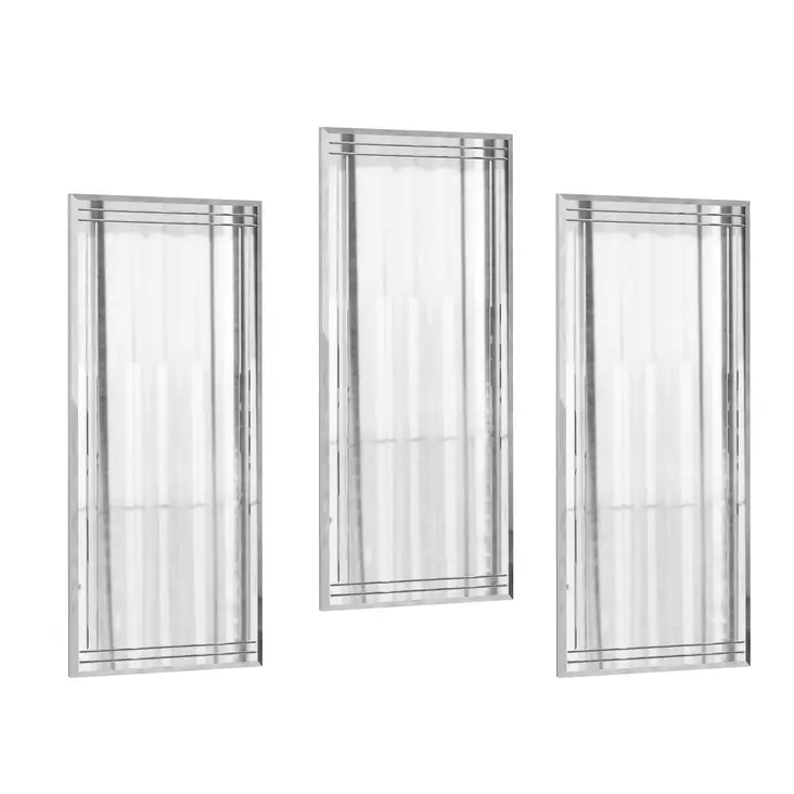Spegelset Hanah Home Mini Buhem Transparent Mdf 30x70x2,2 cm - Speglar - 8684282429661 - 1