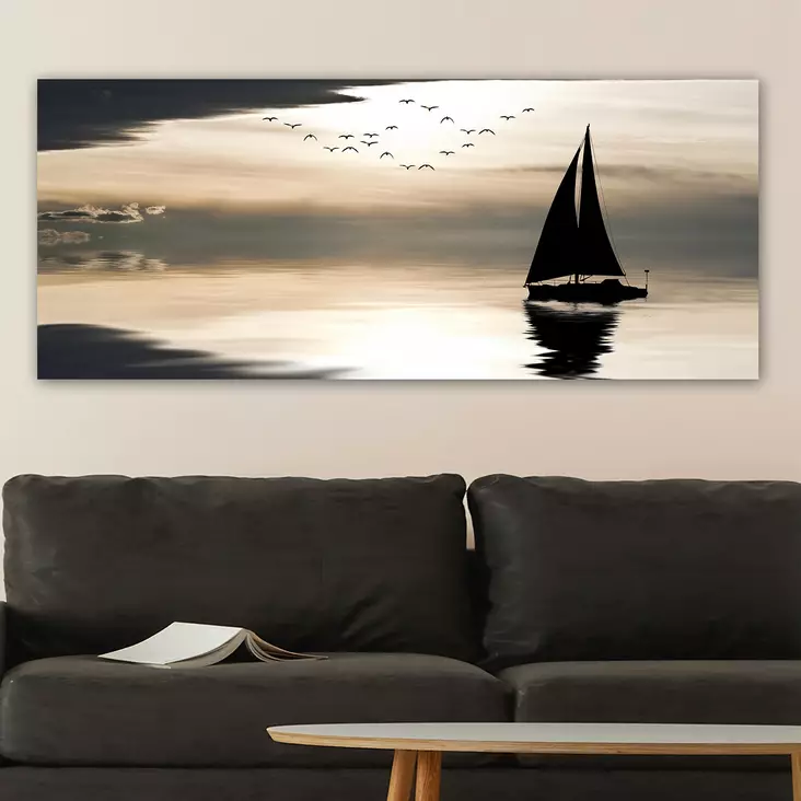 Canvastavla Wallxpert Flerfärgad Canvas 50x120 cm - Tavlor och ramar - 8682870431201 - 1
