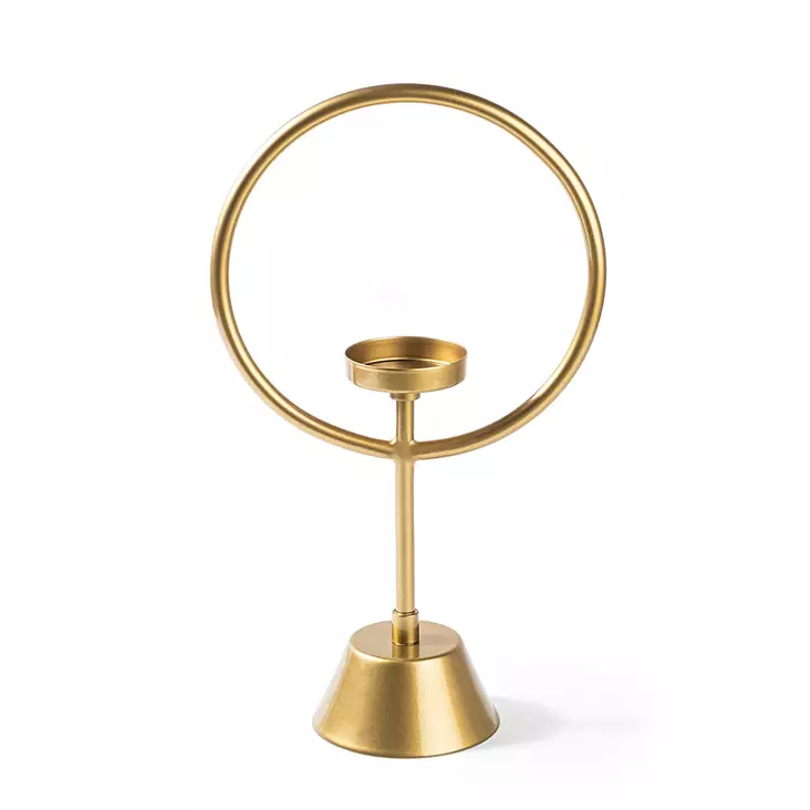 Metalldekoration Aberto Design Cairos-B Guld Metall 18,5x30x9 cm - Dekorationer, prydnadsföremål - 8684282243571 - 1