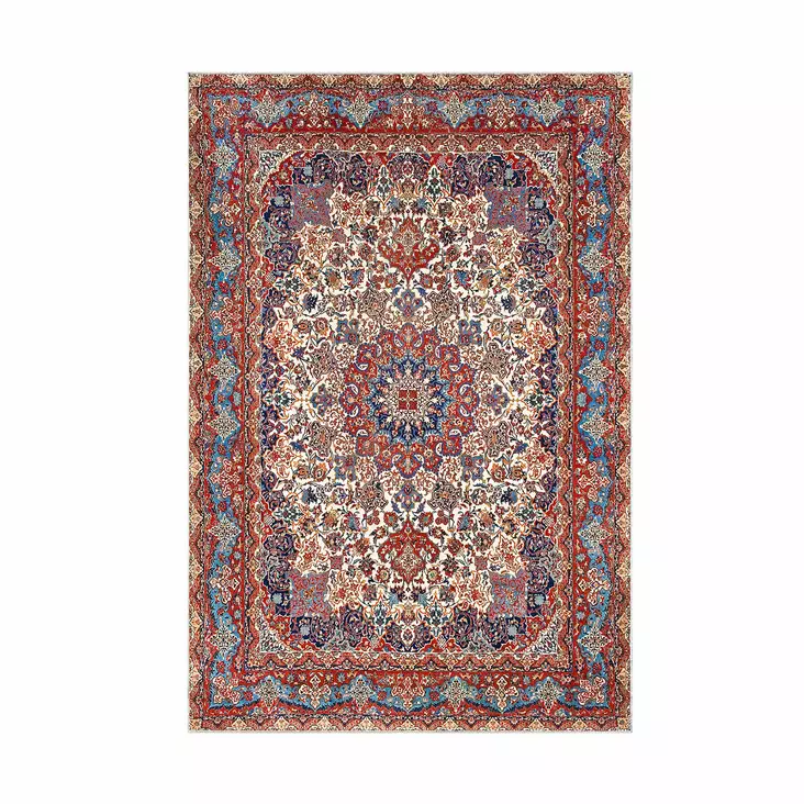 Badrumsmatta Set Mijölnir Flerfärgad 100% Polyester Halkfri Antibakteriell 50x60 cm & 60x100 cm - Badrumsmattor och våtrumsmattor - 8683342420341 - 1