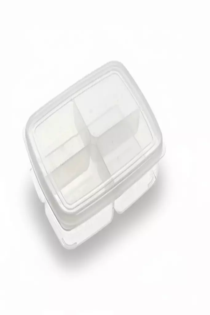 Förvaringslåda Set Hermia Transparent Plast 12 Delar - Matlådor och matförvaringsbehållare - 8684283679041 - 1
