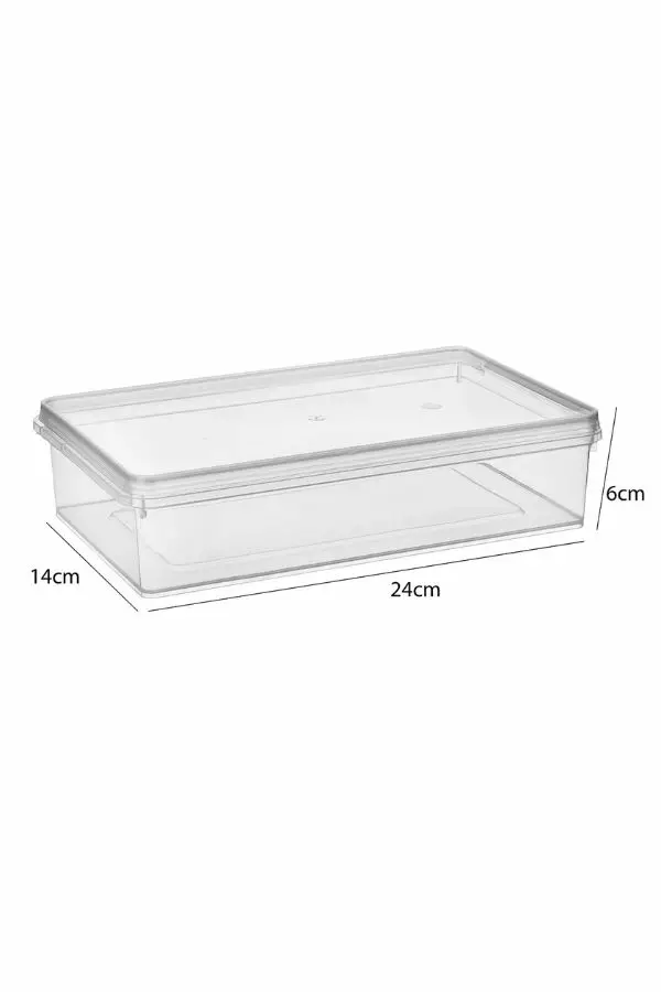 Förvaringslåda Set Hermia Transparent Plast 20 Delar - Matlådor och matförvaringsbehållare - 8684283590421 - 1