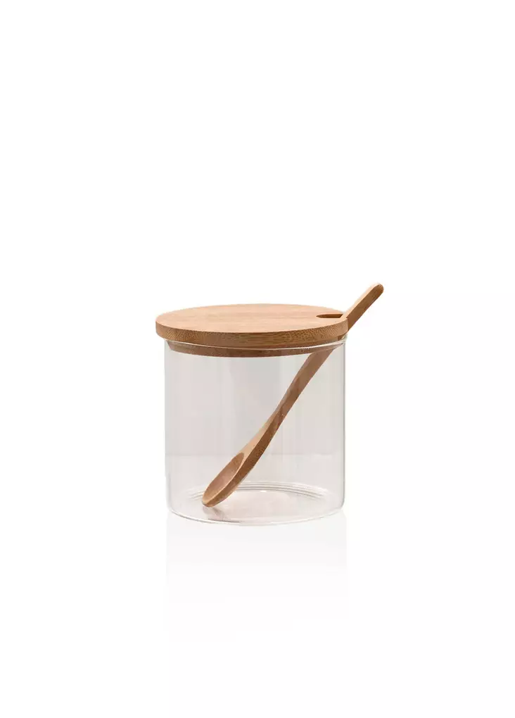 Burk Hermia Transparent Glas 350 ml - Dagliga köksartiklar - 8684282427001 - 1