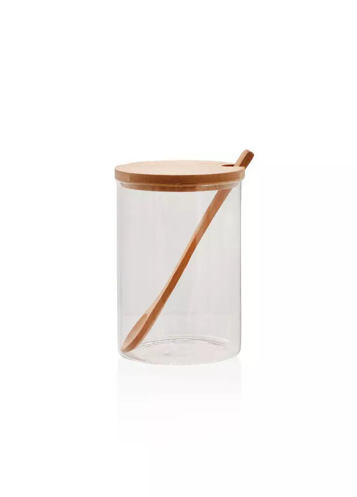 Burk Hermia Transparent Glas 550 ml - Dagliga köksartiklar - 8684282426981 - 1