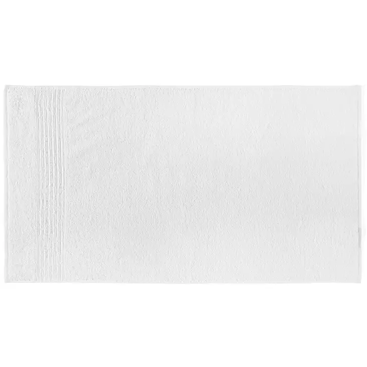 Lyxig bomullshandduk 50x90 cm, vit, 50 x 90 cm, mjuk, absorberande - Handdukar - 8681875878271 - 1