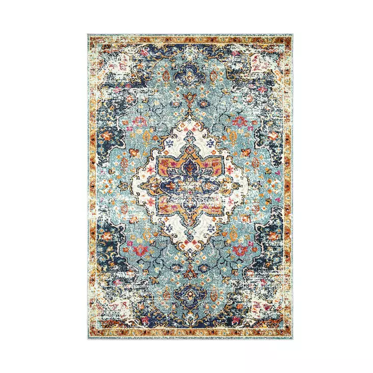 Lyxigt badrumsmattset (2 st), flerfärgat, 50 x 60 cm, 60 x 100 cm, mjukt, halkfritt, antibakteriellt - Badrumsmattor och våtrumsmattor - 8683342420211 - 1