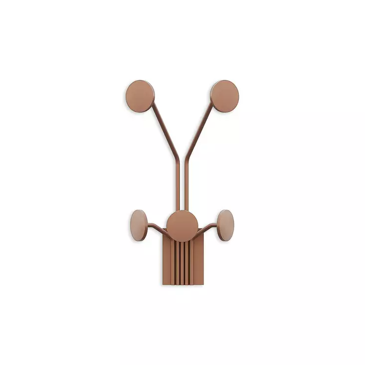 Vägghängare Wallity Giraffe-C Koppar Metall 24x16 cm 40 cm - Klädhängare - 8684282398851 - 1