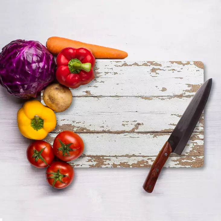 Skärbräda Hermia Flerfärgad Glas 20x30 cm - Köksredskap - 8684283724901 - 1