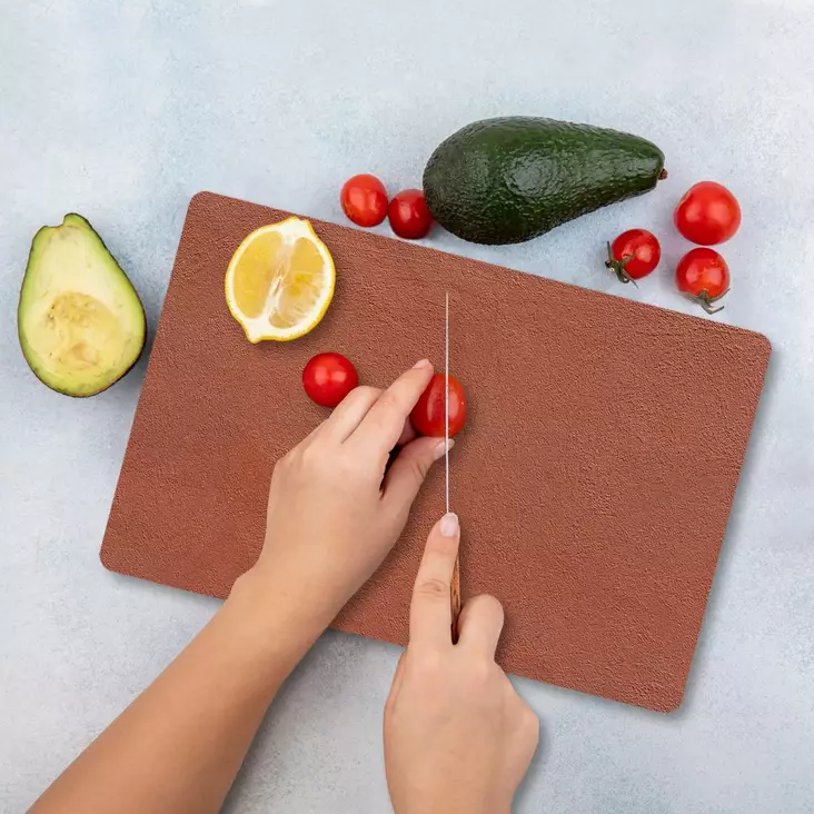 Skärbräda Hermia Flerfärgad Glas 20x30 cm - Köksredskap - 8684283728381 - 1