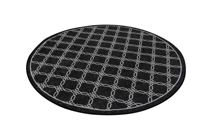 Badrumsmatta Mijölnir Flerfärgad 100% Polyester Antibakteriell Halkfri Maskintvättbar 100 cm - Badrumsmattor och våtrumsmattor - 8683342205481 - 1