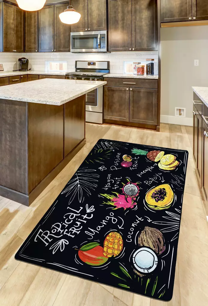 Gångmatta Conceptum Feast Flerfärgad Polyester 80x150 cm - Små mattor och gångmattor - 8682870900011 - 1