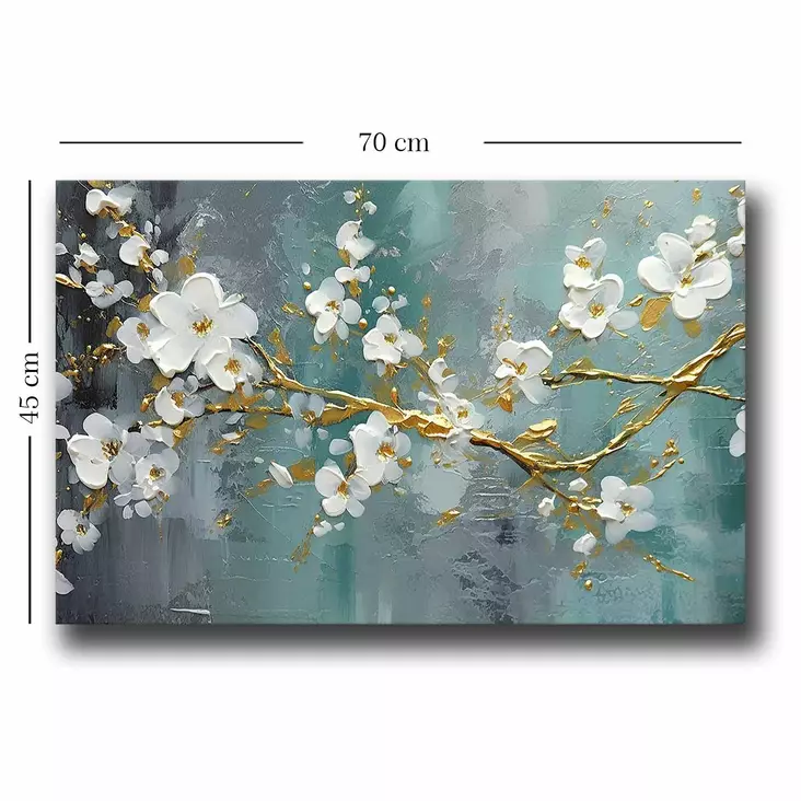 Canvastavla Wallity Flerfärgad Canvas 45x70 cm - Tavlor och ramar - 8684283327331 - 1