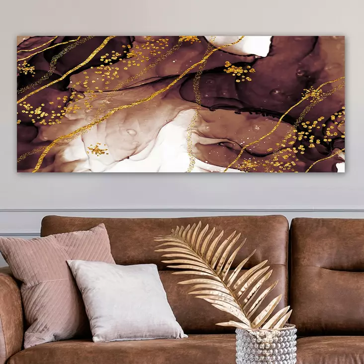 Canvastavla Wallity Flerfärgad Canvas 50x120 cm - Tavlor och ramar - 8682870429871 - 1