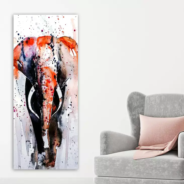 Canvastavla Wallity Flerfärgad Canvas 50x120 cm - Tavlor och ramar - 8682870435551 - 1