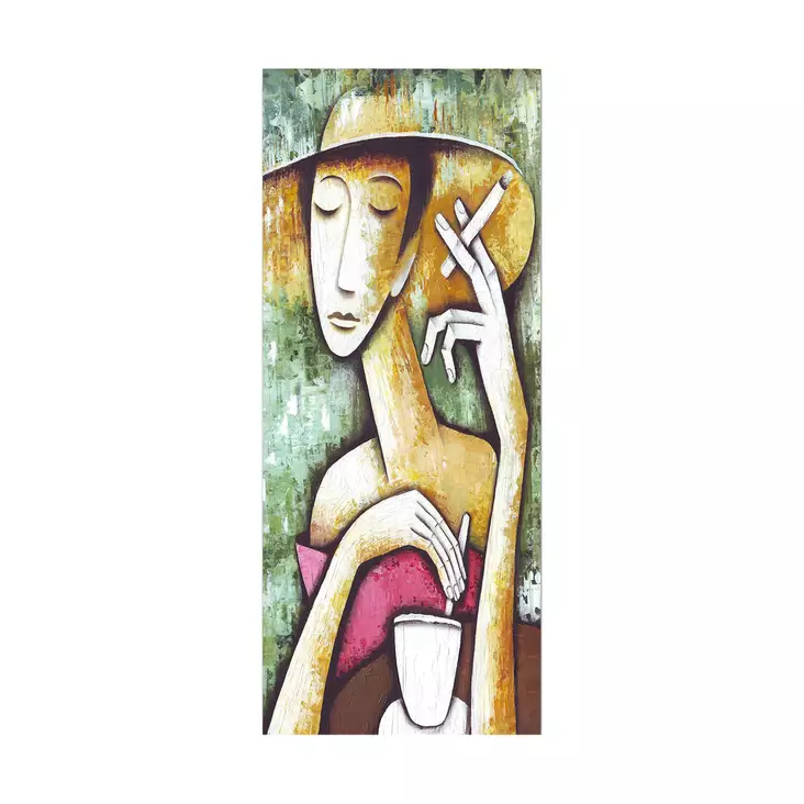 Canvastavla Wallity Flerfärgad Canvas 50x120 cm - Tavlor och ramar - 8682870436411 - 1