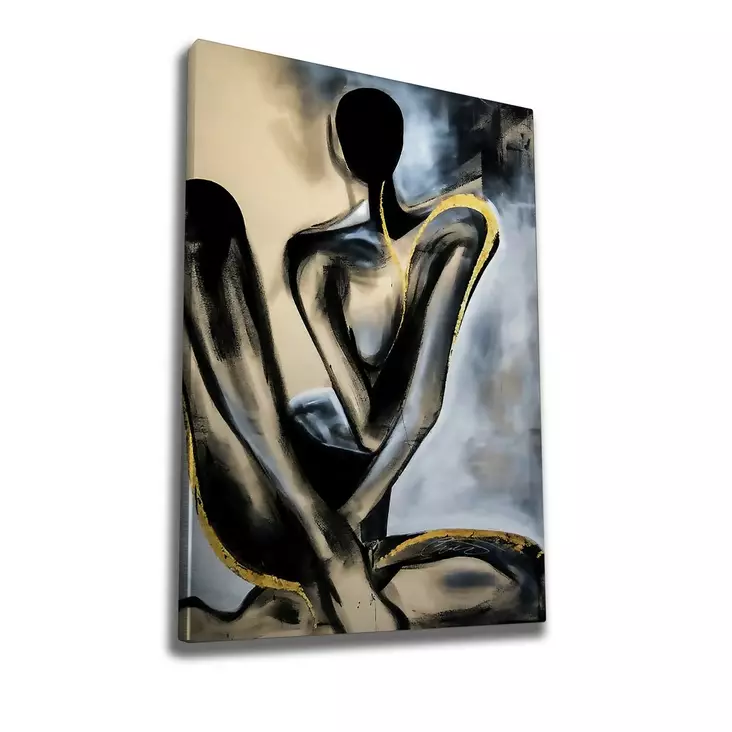 Canvastavla Wallity Flerfärgad Bomull/Polyester 50x70 cm - Tavlor och ramar - 8683342997041 - 1