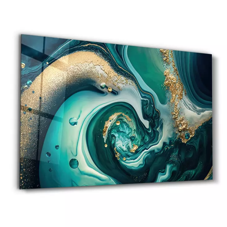 Glastavla Wallity Flerfärgad Glas 70x110 cm - Tavlor och ramar - 8684282950721 - 1