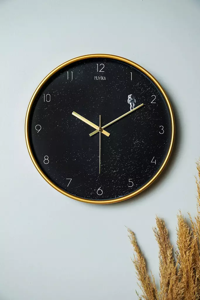 Väggklocka Wallity Inzuzy Flerfärgad Glas Ø 30 cm - Väggklockor - 8684282796251 - 1