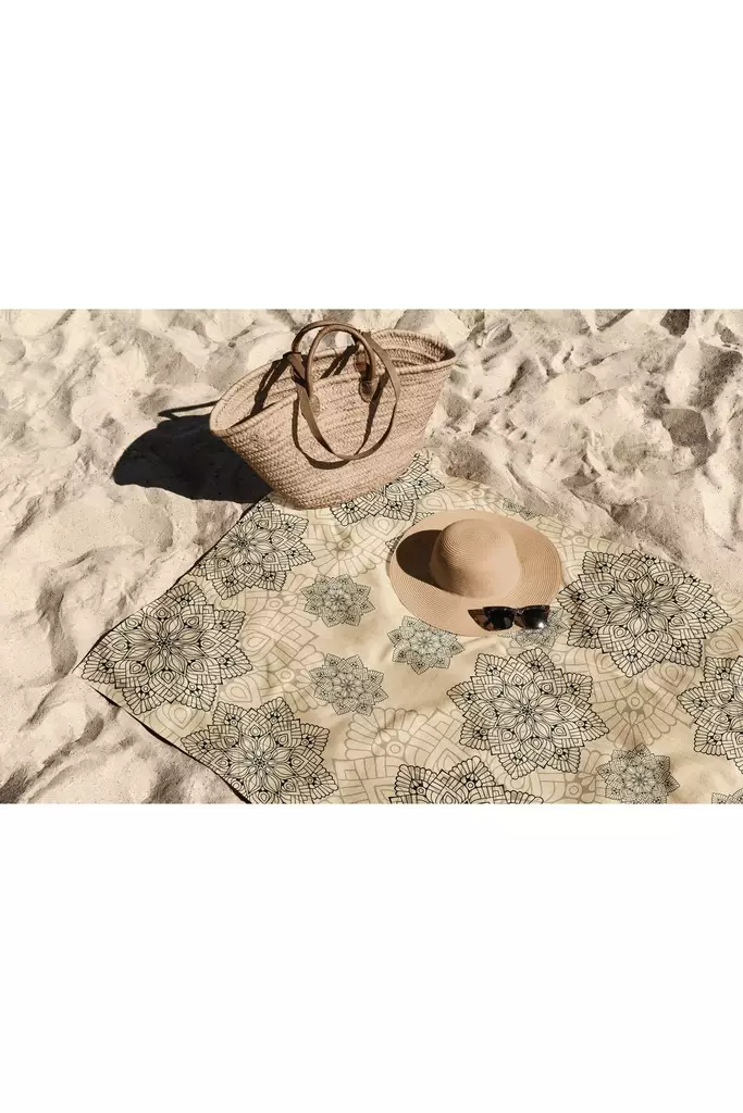 Strandhandduk Mijölnir Flerfärgad Mikrofilament 70x130 cm - Handdukar - 8684282665731 - 1