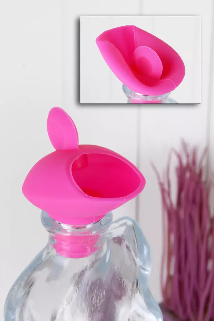 Flasklock Hermia Flerfärgad Silikon 6x5 cm - Serveringsfat - 8683342785921 - 1