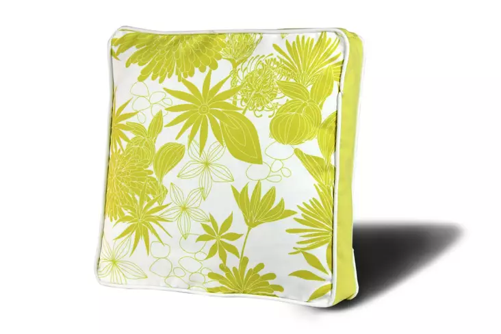 Prydnadskudde Aberto Design YM1196 Flerfärgad Bomull Polyester 42x42 cm - Prydnadskuddar - 8681875279061 - 1