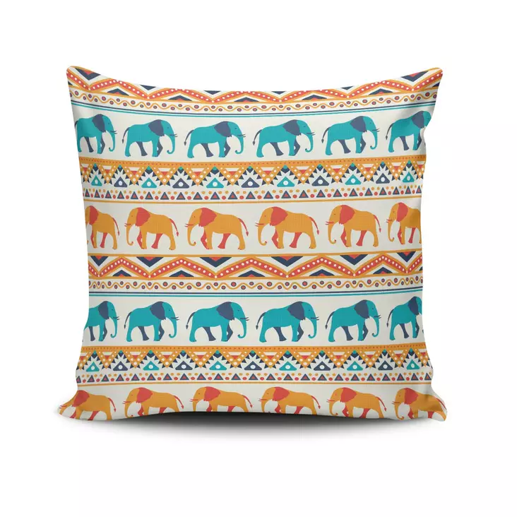 Kuddfodral Aberto Design NKLF279 Flerfärgad Bomull Polyester 43x43 cm - Prydnadskuddar - 8681181738801 - 1