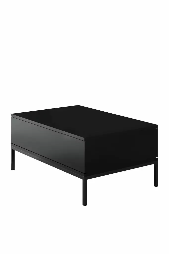 Soffbord Hanah Home Lord Svart Spånskiva 90x40x60 cm - Soffbord - 8684282484271 - 1