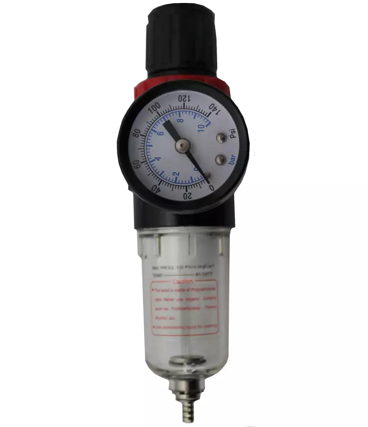 Tryckregulator 1/4" - Specialtryckluftsverktyg - 6430074695231 - 1