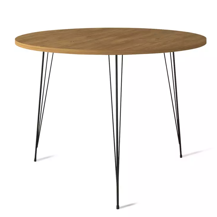 Matbord Hanah Home Sandalf Ek Spånskiva 90x75x90 cm - Bord - 8681875741841 - 1